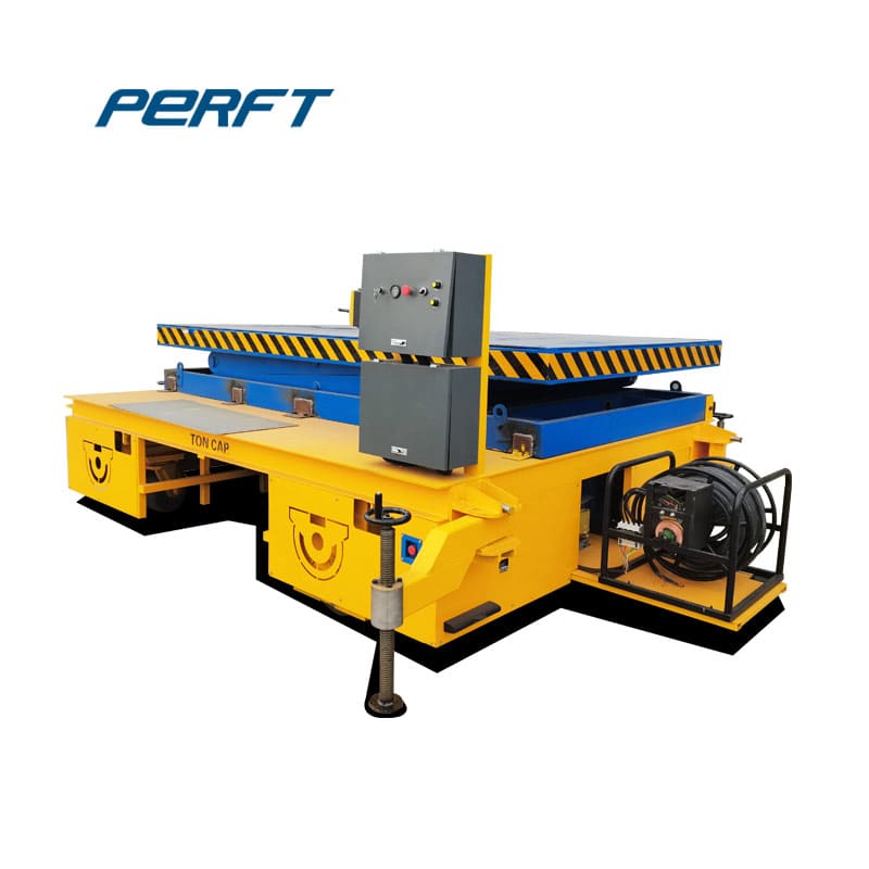 Easy Operated Transfer Trolley For Big Gear Reducer